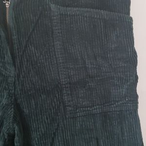 J Jill Corduroy Forest Green Pants Sz 10